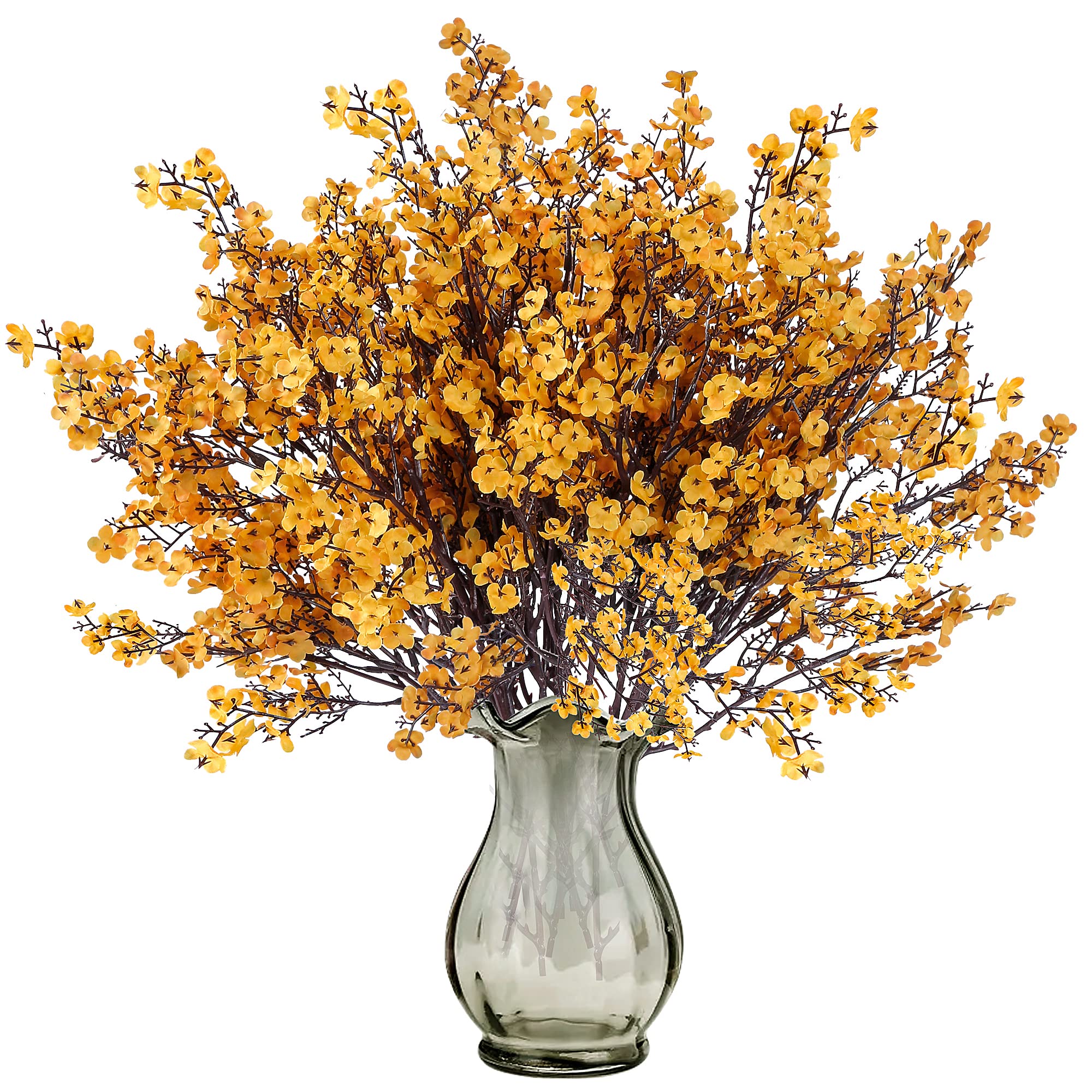 Sggvecsy 15 Pcs Babys Breath Artificial Flowers