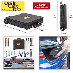 dbest products Quik Cart Pro Wheeled Rolling Crate