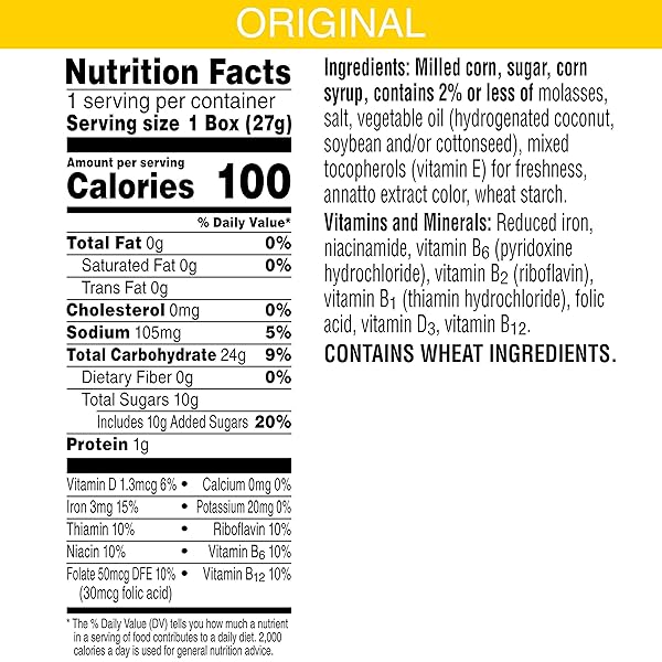 KELLOGG’S CORN POPS, BREAKFAST CEREAL, ORIGINAL, SINGLE SERVE, 0.95 OZ BOX(PACK OF 70)