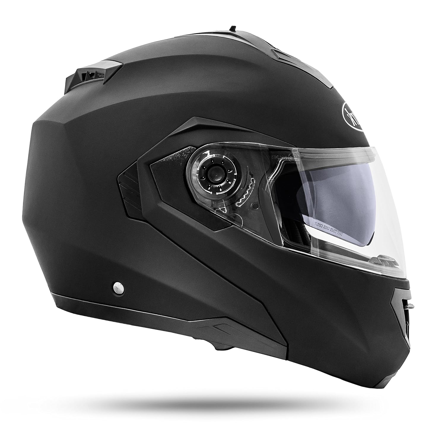 Casco Integrale GM 970 Nero Opaco - Omologazione ECE 22.06 P/J - Con Parasole E Pinlock - Foto 3
