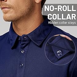 MIER Men's Outdoor Performance Tactical Polo Shirts