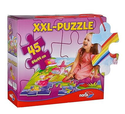 Noris 606038001 - XXL Riesenpuzzle Feenland, 45 Teile (64 x 44 cm)