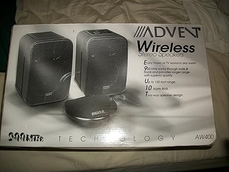 advent stereo speakers
