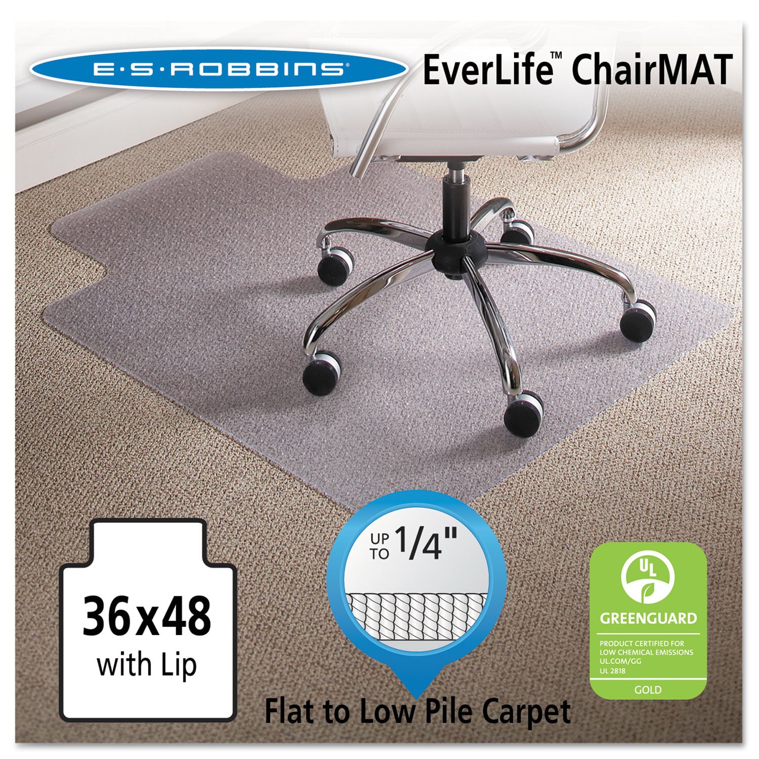 Best 1/4 inch thick chair mat