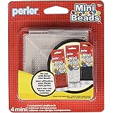 Perler Mini Beads Square Mini Pegboard Set, 4 pcs