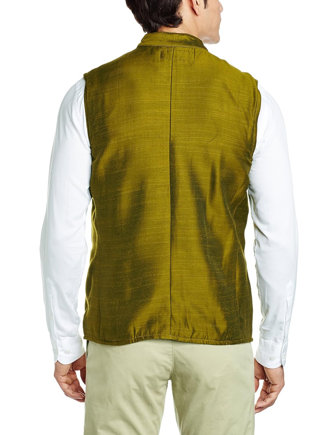 freehand men's banded collar cotton jacket