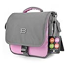 BAGSMART Digital SLR/DSLR Compact Camera Shoulder Bag, Travel SLR Gadget Bag, Pink