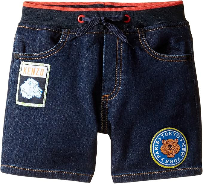 Kenzo Kids Baby Boy S Byby Bermuda Toddler Dark Indigo Shorts Amazon Ca Clothing Accessories