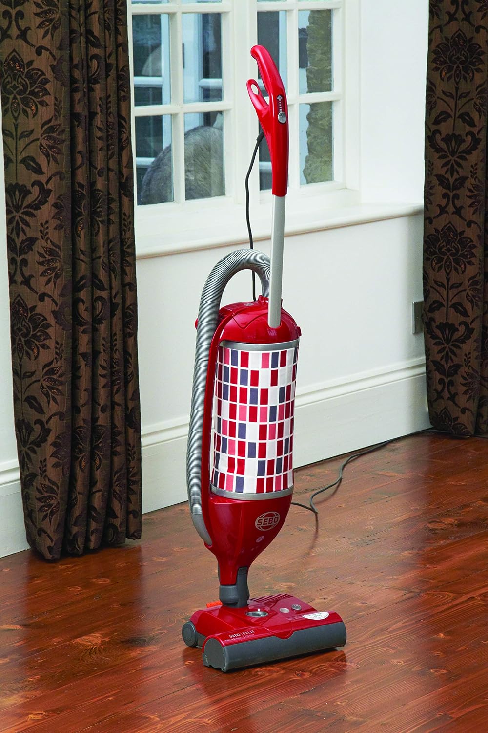 SEBO 90813GB Felix Rosso ePower Upright Vacuum Cleaner, High Grade ABS, 700 W, Red - Image 5