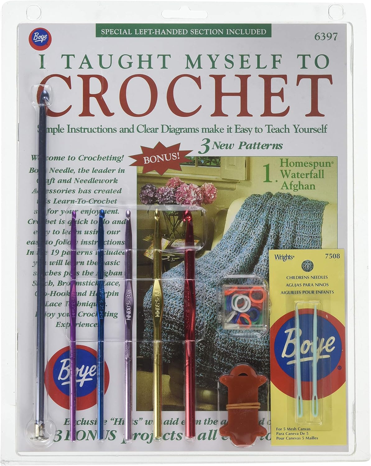 Boye NOM070472 I Taught Myself Crochet 