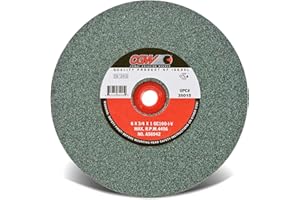 CGW-Camel 35015 6"x 3/4"x 1"100I Silicon Carbide Bench Wheel (Pack/2)