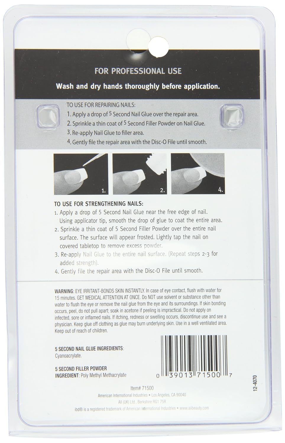 5 Second Nail Repair Kit : Nail Repair Products : Beauty