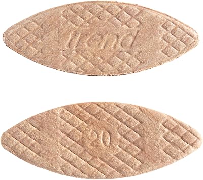 Trend 100pcs Beechwood Joining Biscuits No. 20 60x23x4mm BSC/20/100