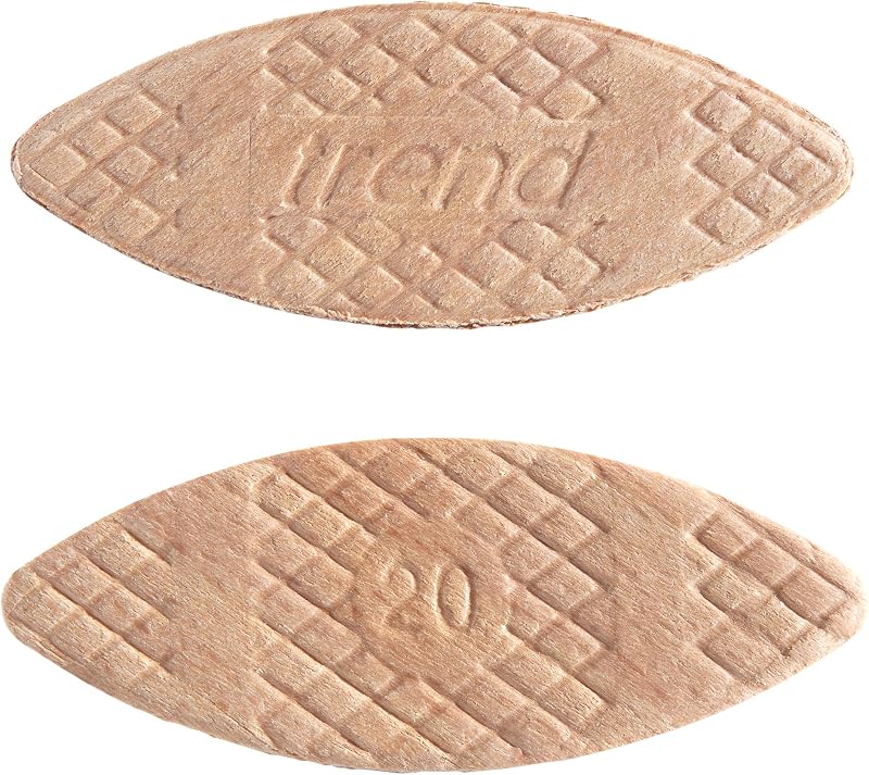 Trend 1000pcs No. 20 Beechwood Joining Biscuits for Woodworking