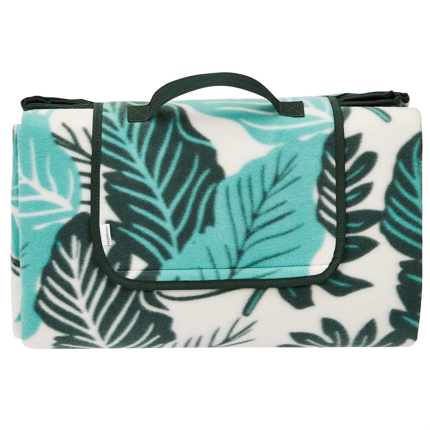 AmazonBasics Picnic Blanket with waterproof backing, 200 x 200 cm