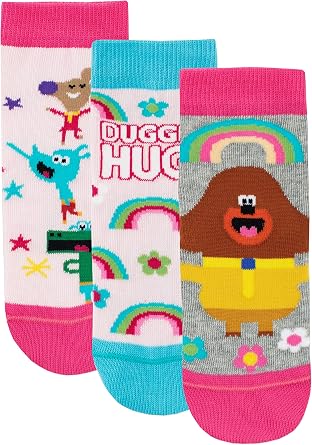 Hey Duggee Chaussettes Pack De 3 Hé Oua Oua Fille