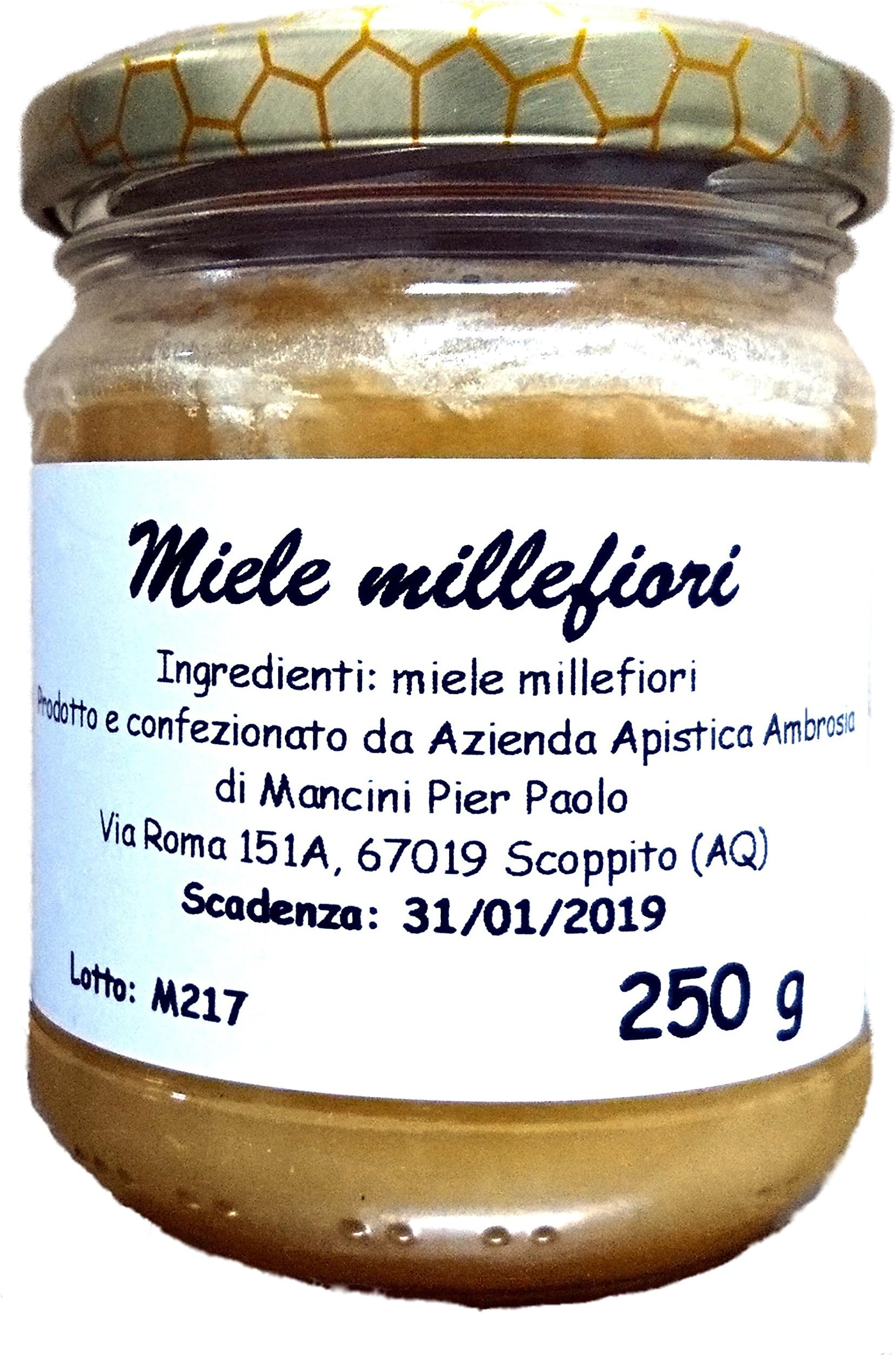 Azienda Apistica Ambrosia - Millefiori Honey - 250 gr