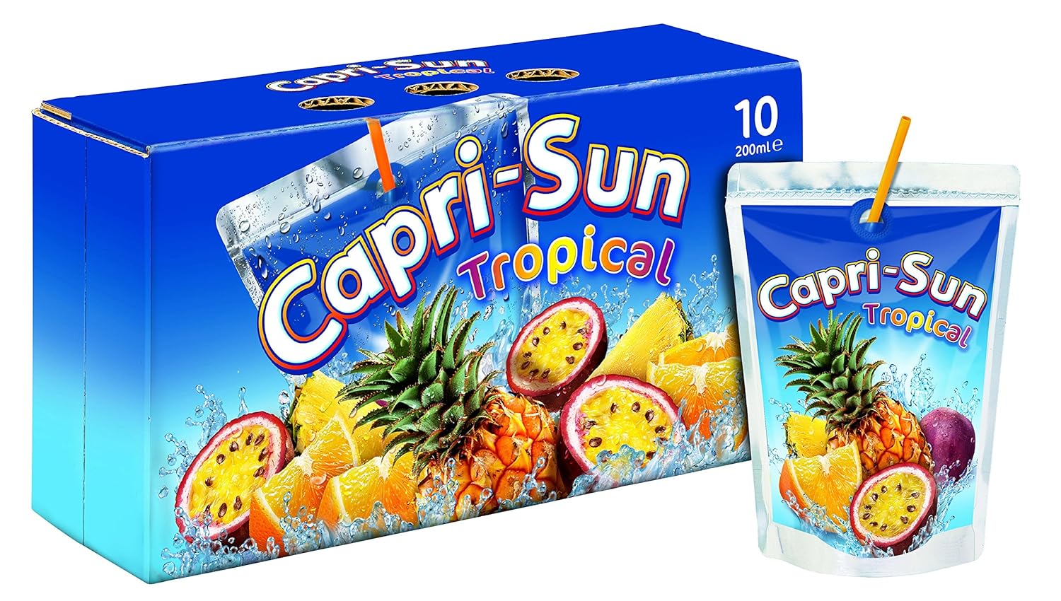 CapriSun Juice Drink Tropical, 10 x 200ml Amazon.co.uk Prime Pantry