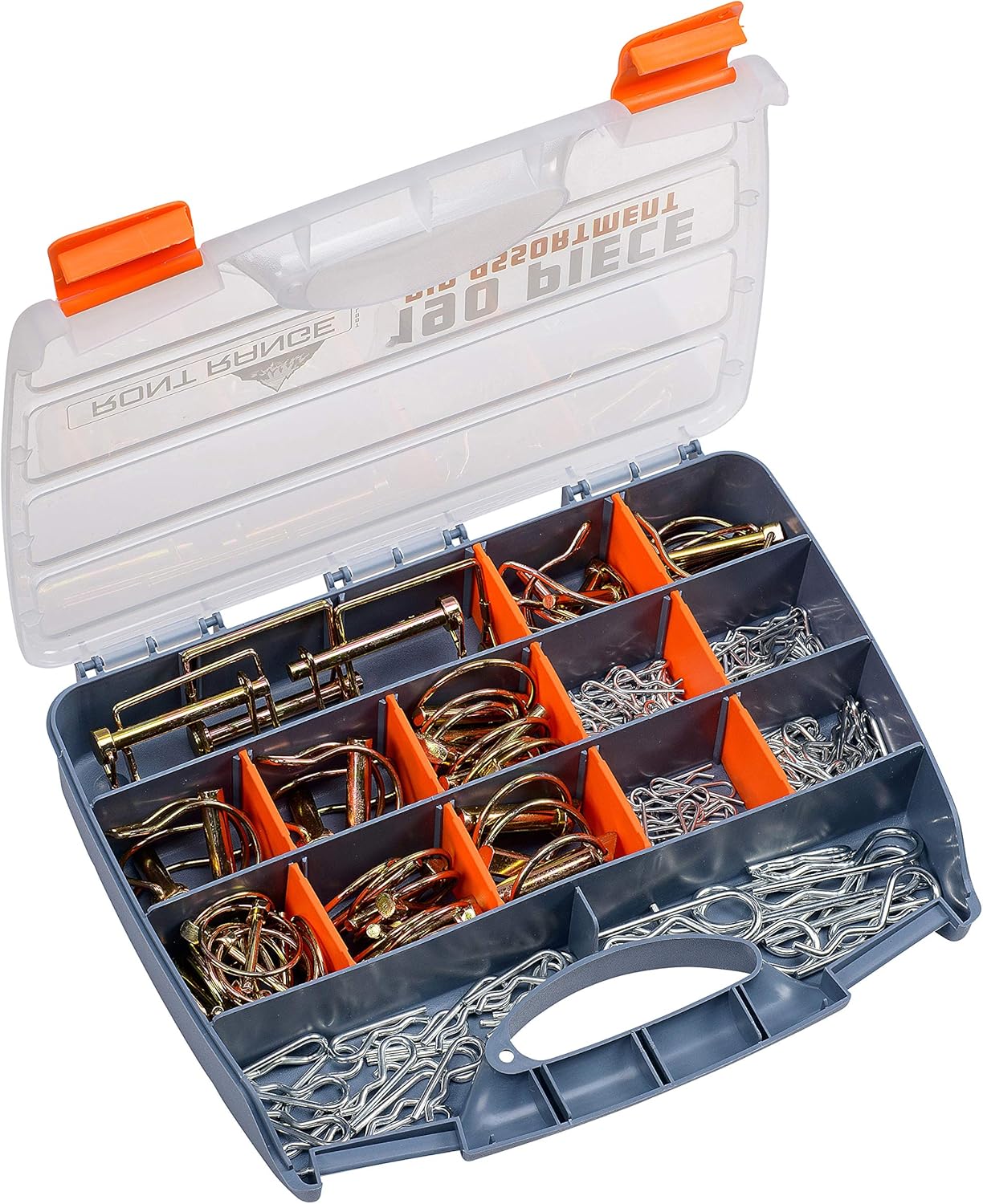 Front Range - 190Pcs Heavy Duty Hitch Linch and PTO Pins for Trailers Tractors Trucks Towing Mowing: Home Improvement