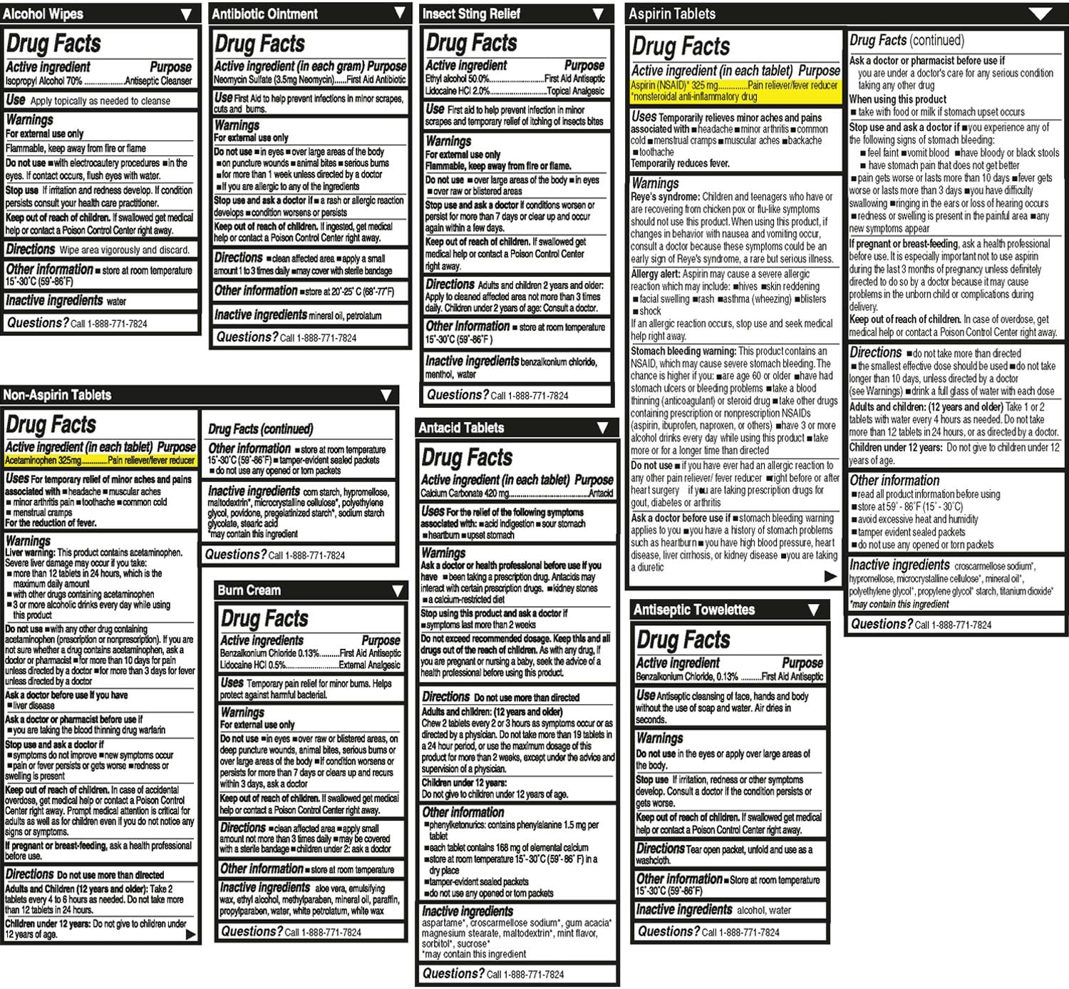 First Aid Kit Hard Teal Case 326Piece Exceeds OSHA & Ansi Guidelines: Health & Personal Care