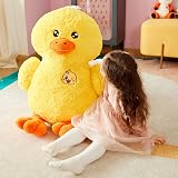 IKASA Large Duck Stuffed Animal 50cm Giant Plush Toy Cute Jumbo Fluffy view 3