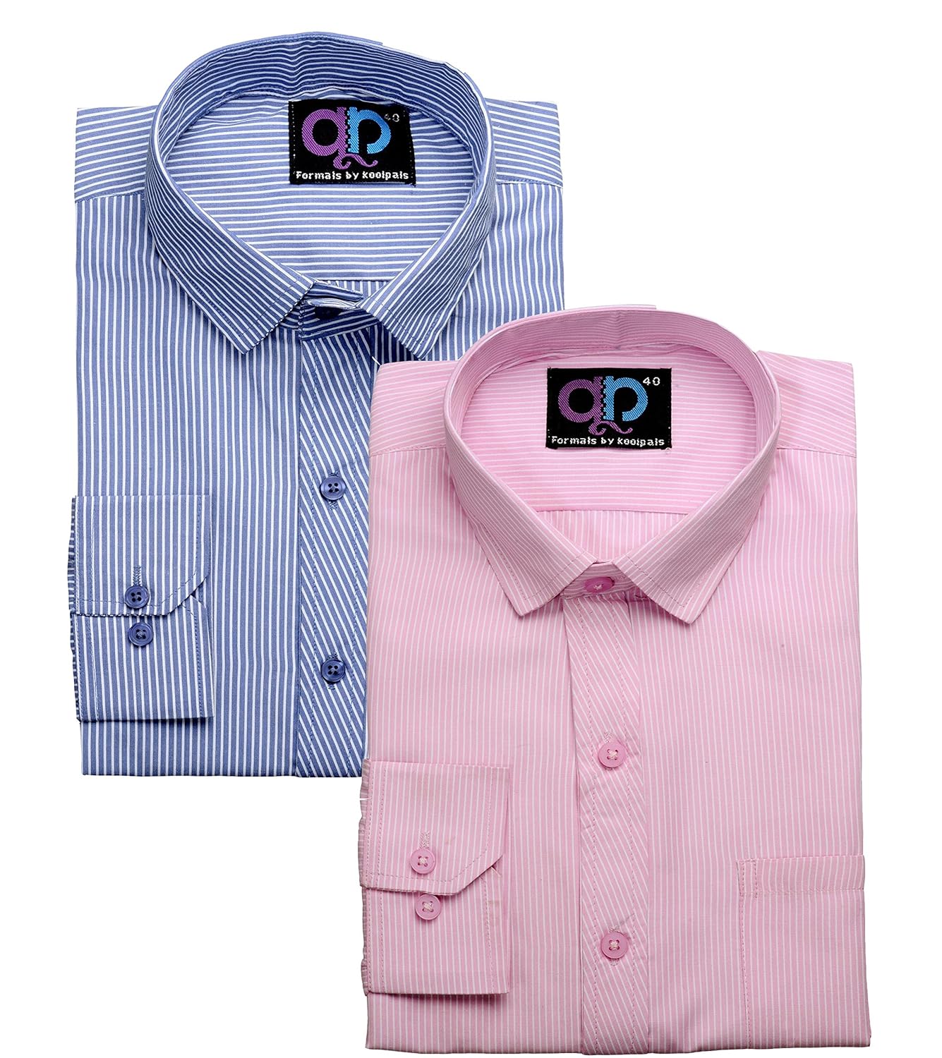 koolpals combo of 2 cotton shirts