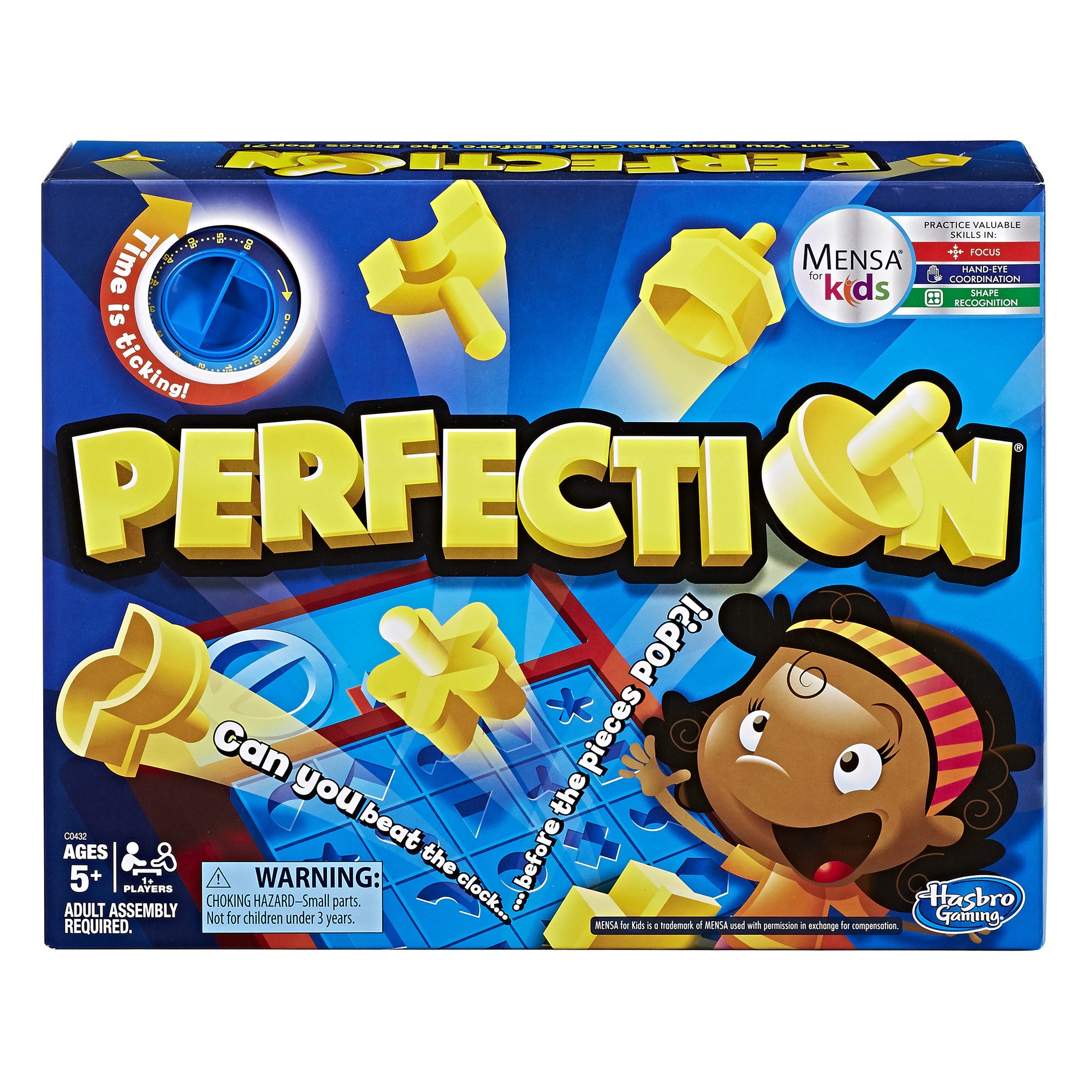 Hasbro Gaming Perfection Game, Multicolor