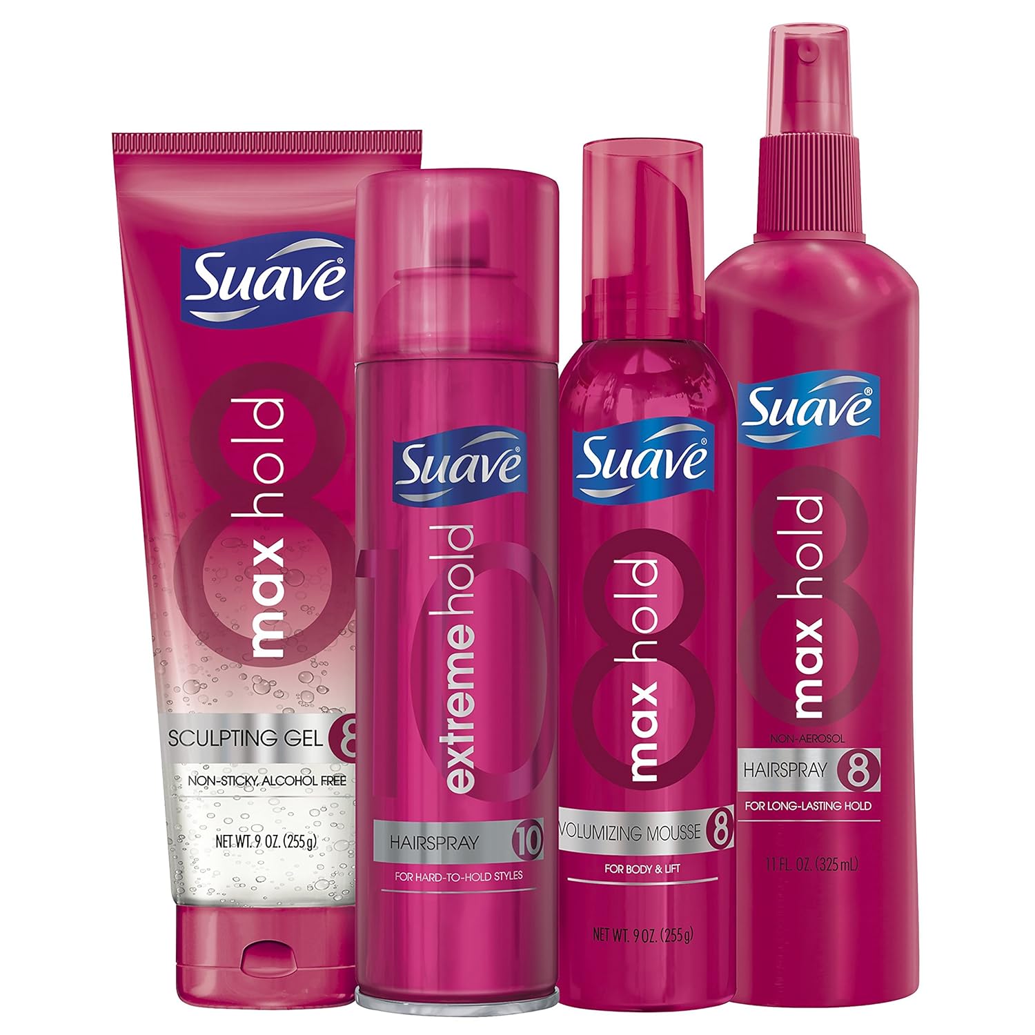 Suave Max Hold Unscented Hairspray, 11 oz : Hairspray : Beauty