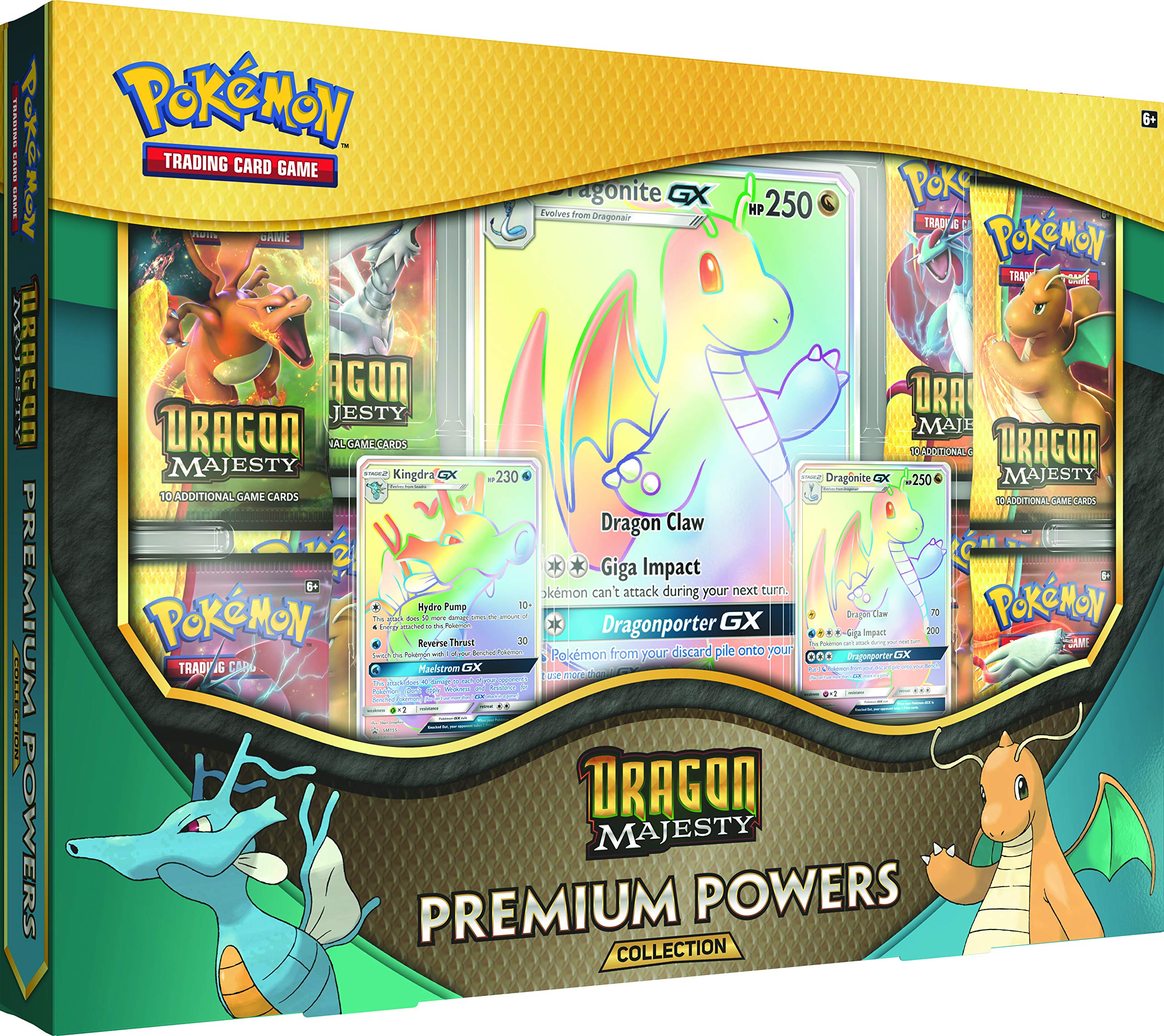 Pokemon POK80411 Pokémon TCG: Dragon Majesty Premium Powers Collection