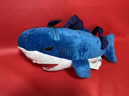 Amazon ホオジロザメ ぬいぐるみ リュック 動物 魚 海 サメ シャーク 水族館 非売品 ブルー ぬいぐるみ おもちゃ Amazon ホオジロザメ ぬいぐるみ リュック 動物 魚 海 サメ シャーク 水族館 非売品 ブルー ぬいぐるみ おもちゃ