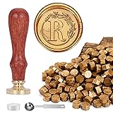 Yoption Letter Wax Seal Kit, Vintage Initial
