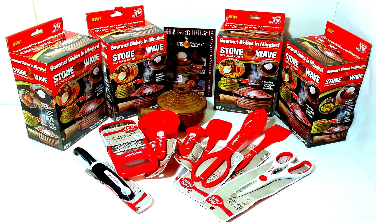 Escuela de cocina/stonewave microondas cocodrilos y Betty Crocker ...