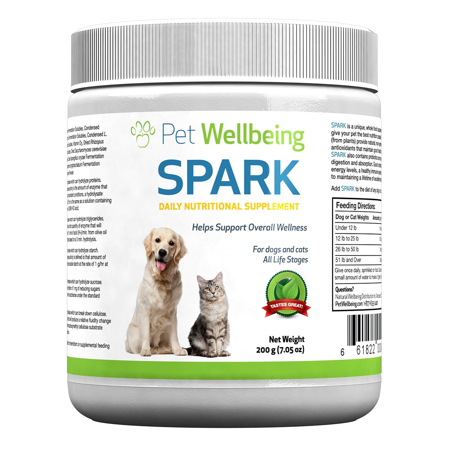 Pet Wellbeing SPARK for Cats Daily Nutritional