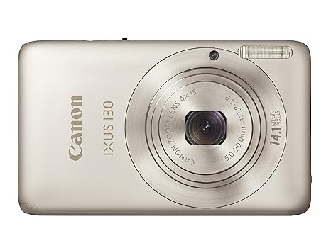 Canon IXUS 130 Digitalkamera (14 Megapixel, 4-fach opt. Zoom, 6.9 cm (2.7 Zoll) Display, HD Video, bildstabilisiert) silber