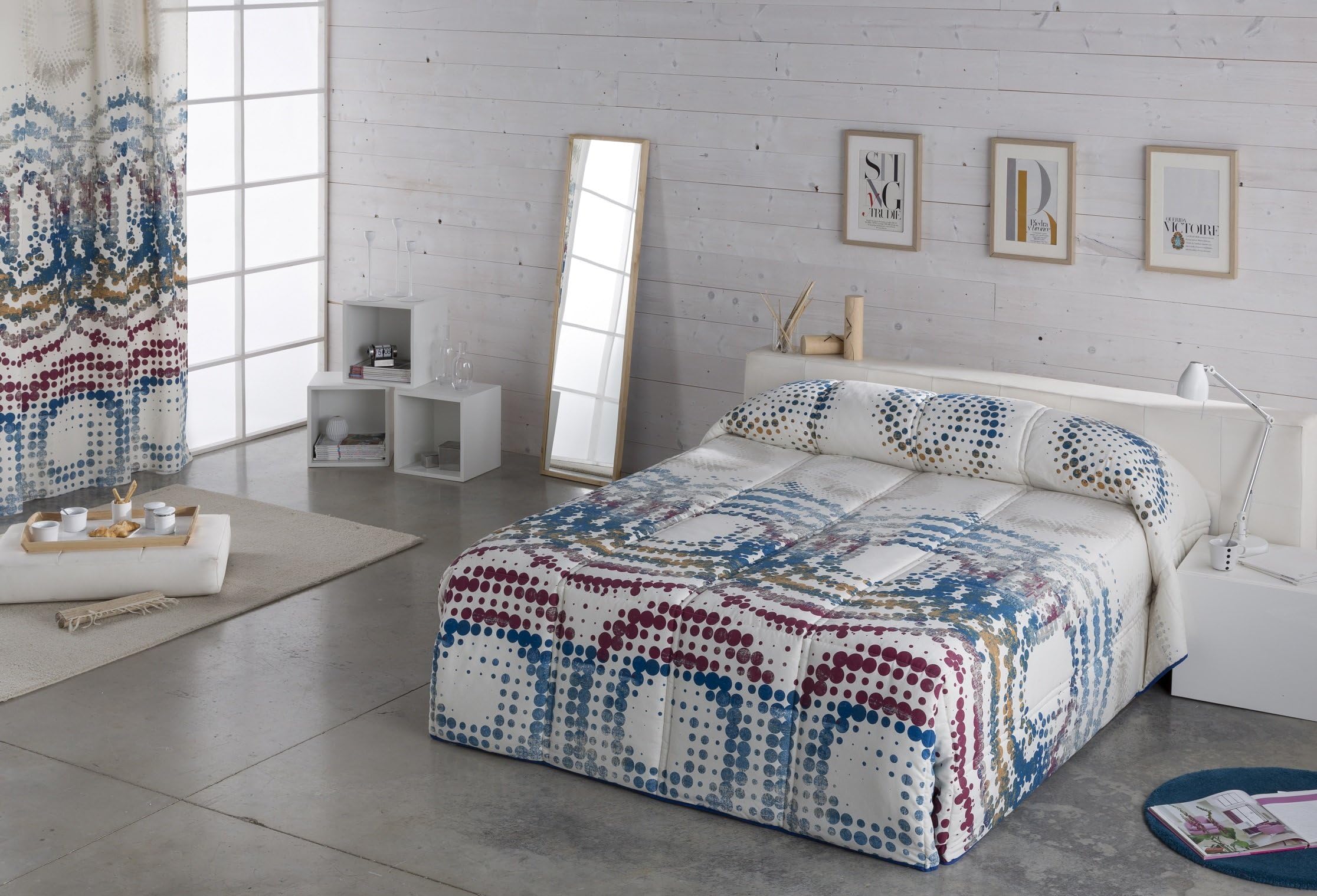 Conforter Florida Blue 105 x 200 cm Blue