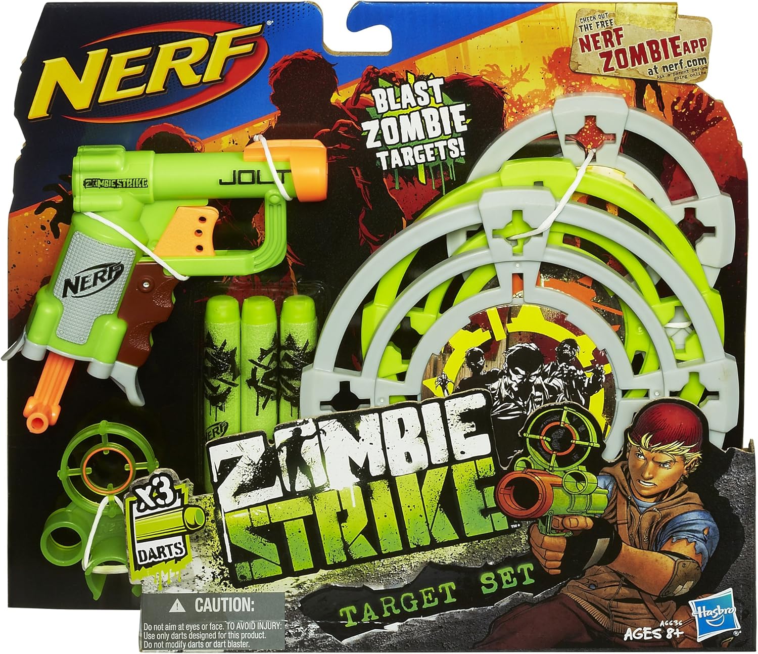 nerf zombie inflatable target