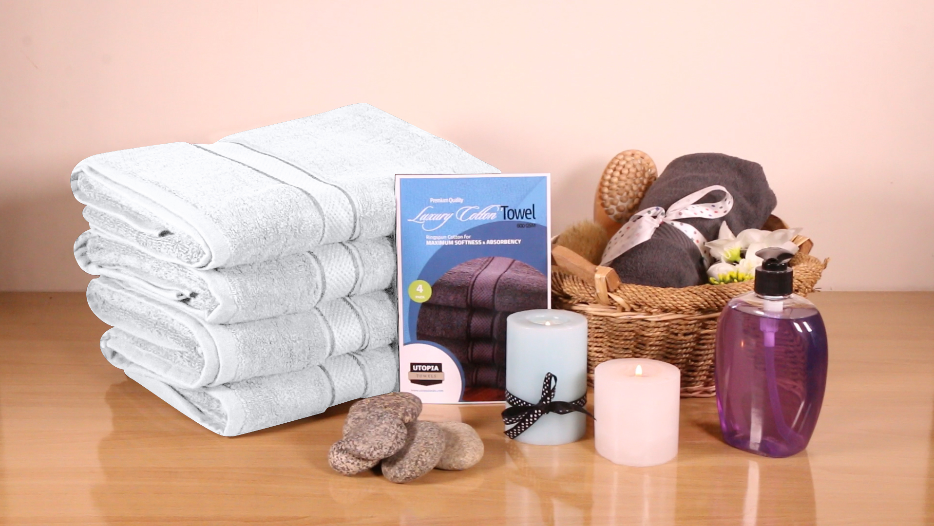 5 Utopia+Towels+Ring+Spun+Softness+Absorbent