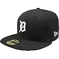New Era MLB Black with White 59FIFTY Fitted Cap