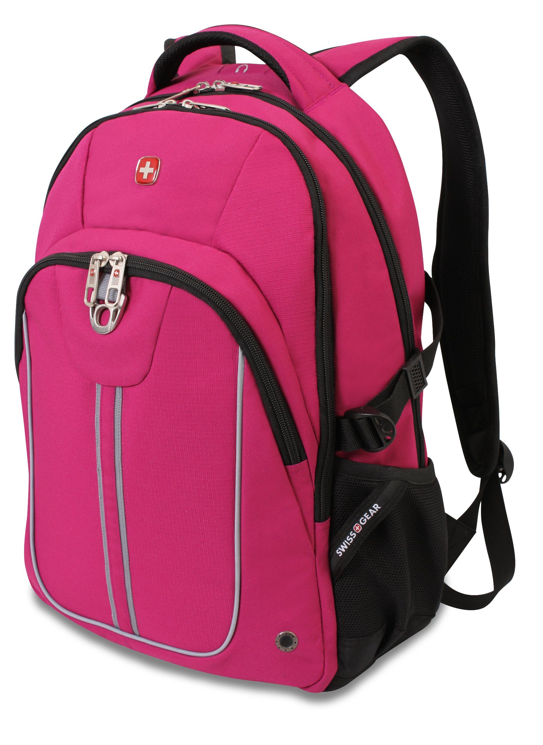 Swiss Gear SA3192 Pink with Black Laptop Backpack Fits Most 15 Inch