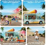 Playmobil Vacation on the Beach Ice Cream Truck & Surf Shop view 4