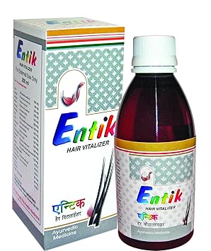 Remember India Entik Hair and Scalp Vitalizer Oil (200 ml)