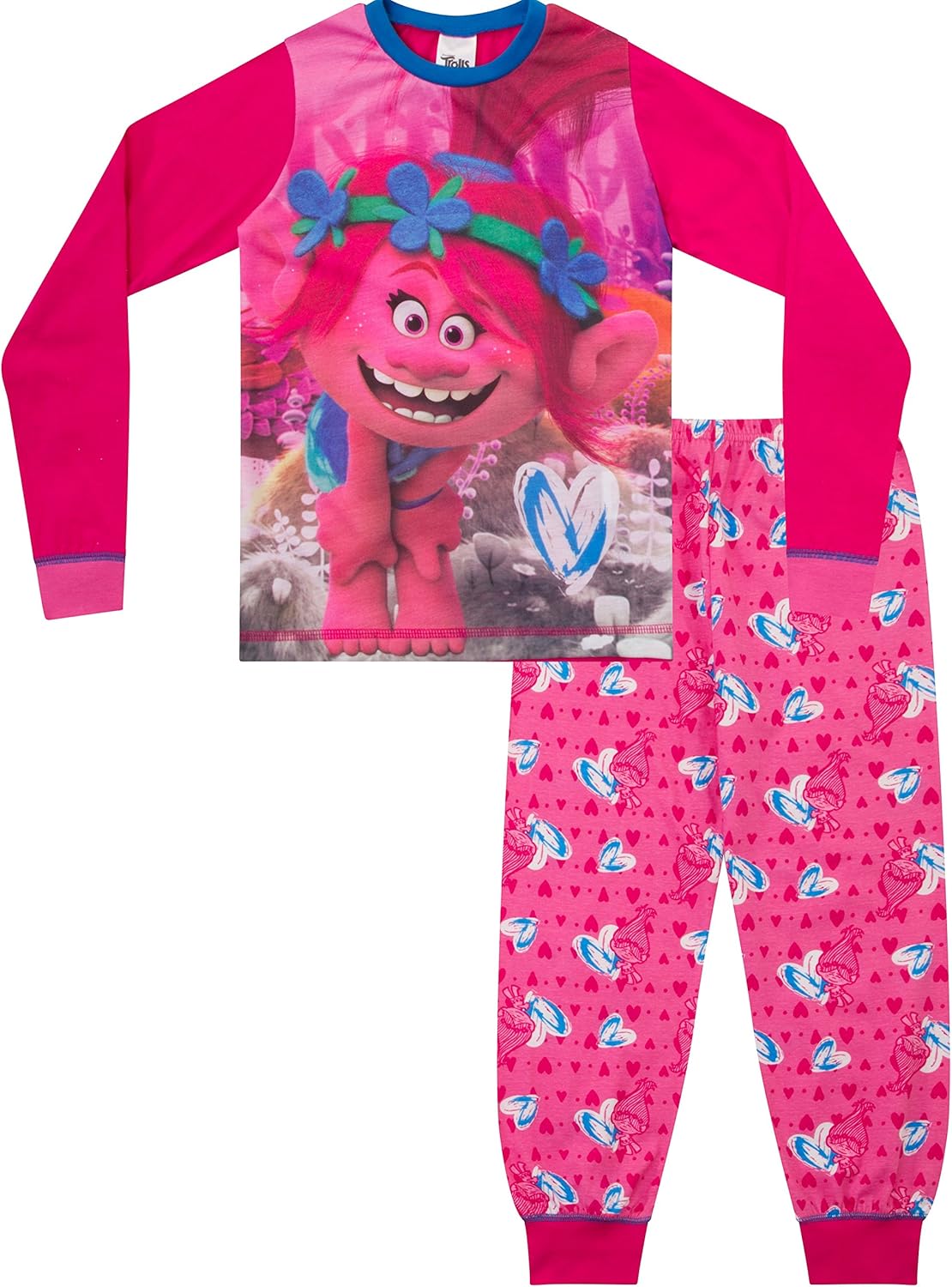 Trolls Poppy Pyjamas Girls DreamWorks 
