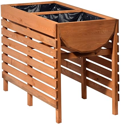 dobar 58150e - Macetero Decorativo (Doble bancal, Incluye película ...