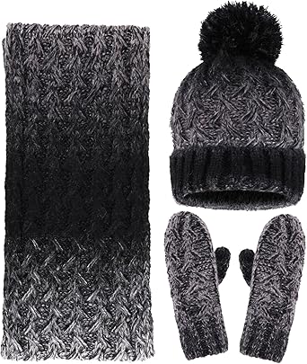hat mittens scarf set