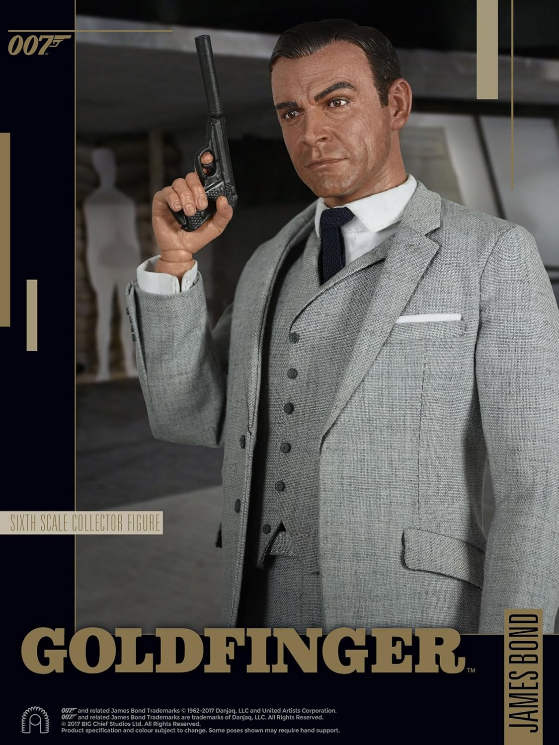 James Bond James Bond Goldfinger Connery 12 16 Scale Action Figure