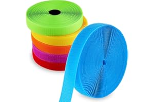 Zonon 6 Rolls Carpet Marker Strips, Floor Tape for Classroom, Nylon Carpet Markers for School Supplies Classroom Rug, Back to School Preschool Daycare Office(Vivid Color)