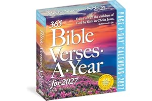 365 Bible Verses-A-Year Page-A-Day® Calendar 2027: Timeless Words from the Bible to Guide, Comfort, and Inspire