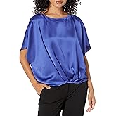 Trina Turk Womens Satin Blouse