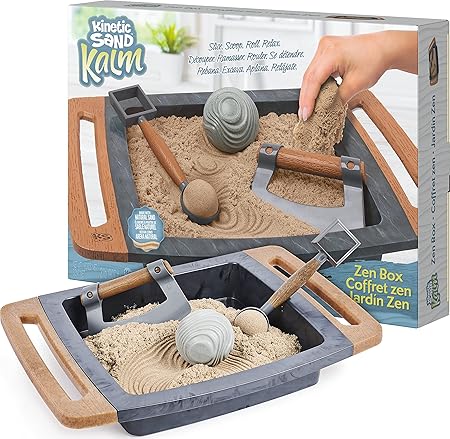 Amazon.com: Kinetic Sand Kalm, Zen Box 