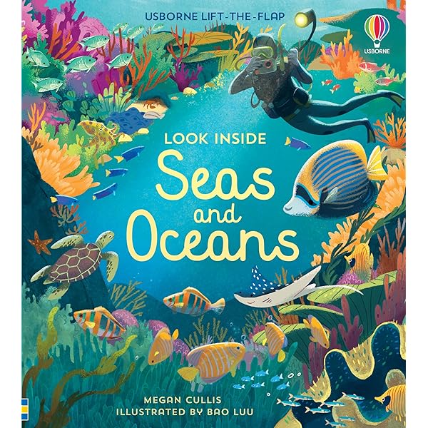 Usborne Look Inside Our world 6 Books Collection Pack Set ( Seas